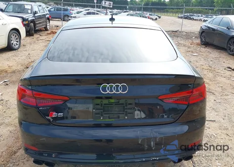 2018 Audi S5 3.0T Premium Plus из США, поврежденный, VIN WAUB4CF55JA009660